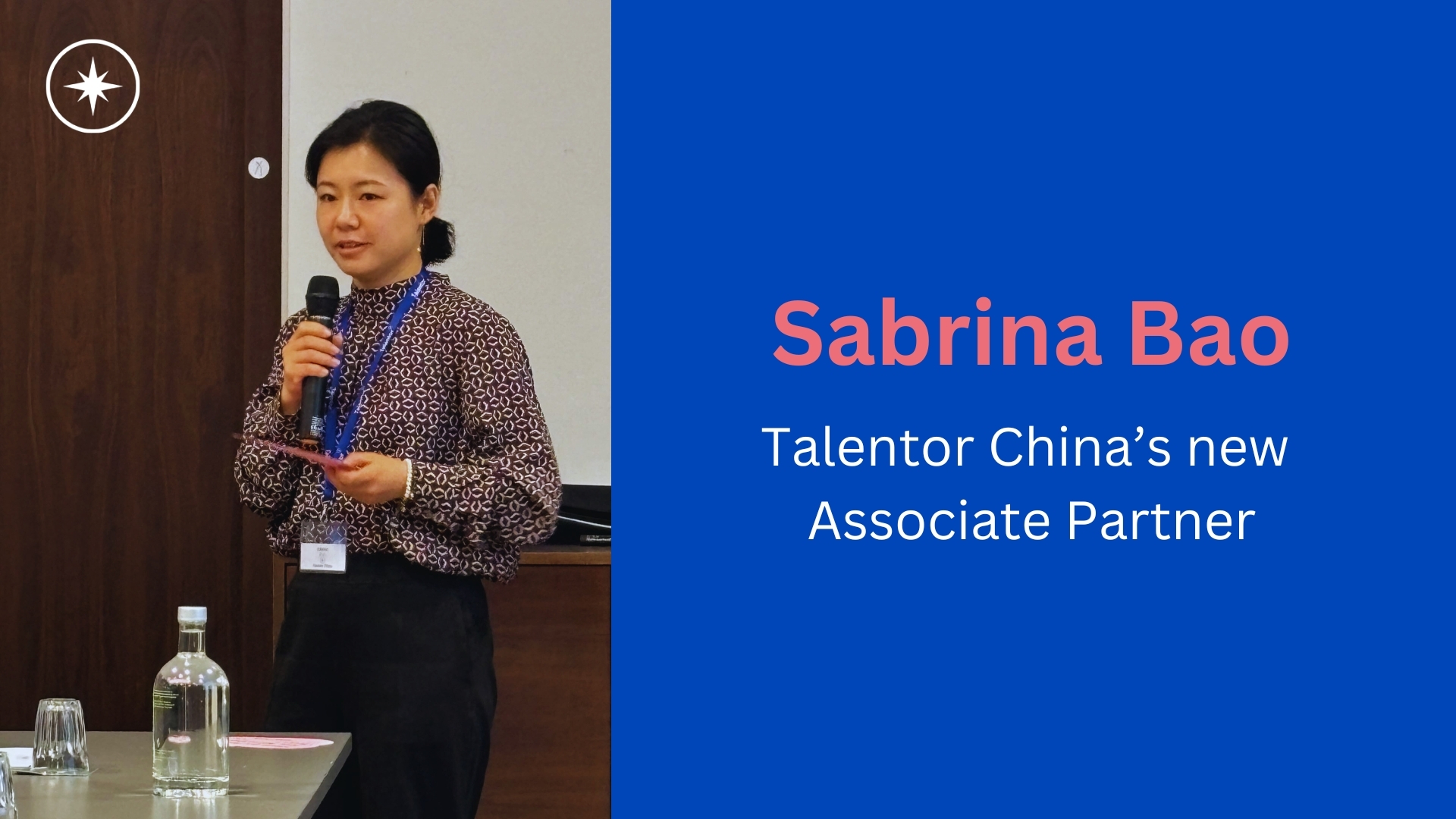 Blog 2024 Talentor International Sabrina Bao Talentor China new Associate Partner