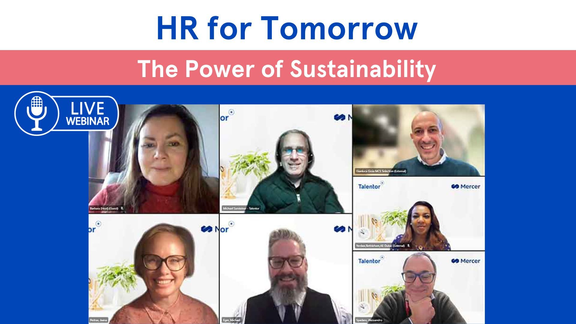 Talentor International Blog 2024 HR And Sustainability Webinar Cover