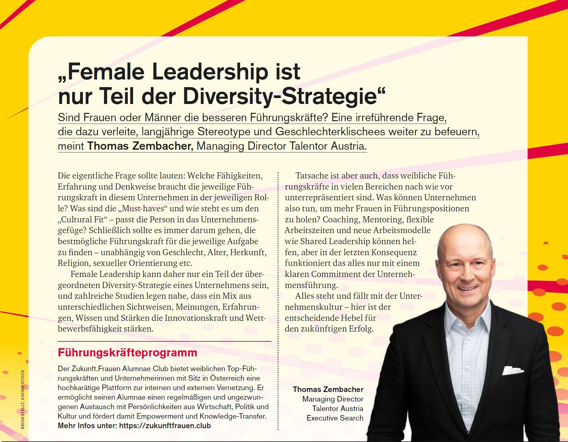 Industriemagazin Thomas Zembacher Female Leadership 02 2024