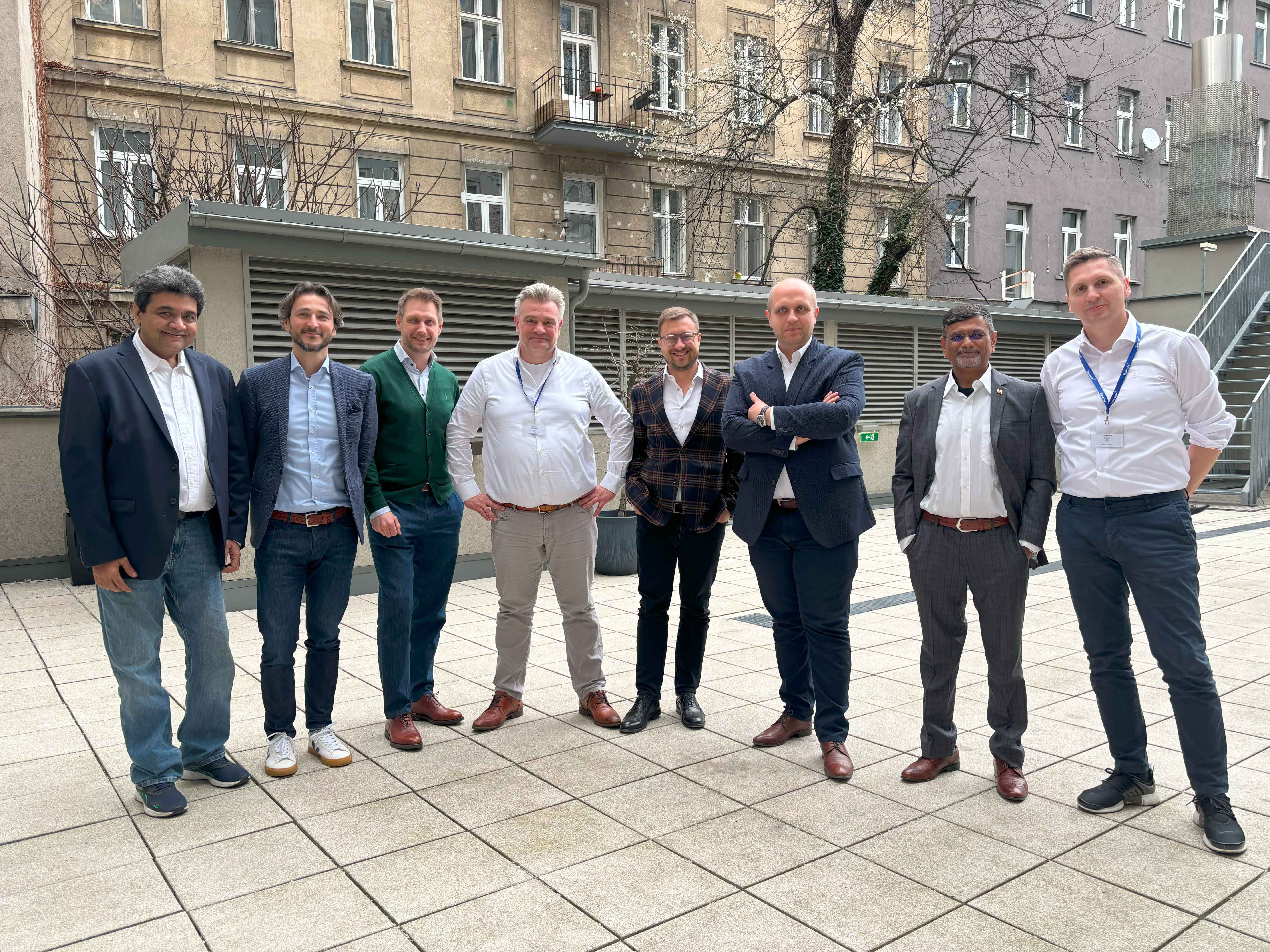 Blog 2024 Talentor International Partner Meeting Vienna Teams India Poland Netherlands