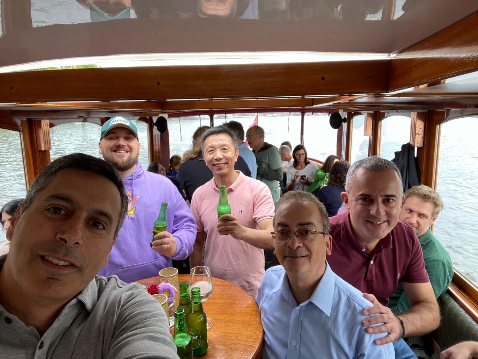 Talentor Summit Amsterdam 2023 Boat ride group 2