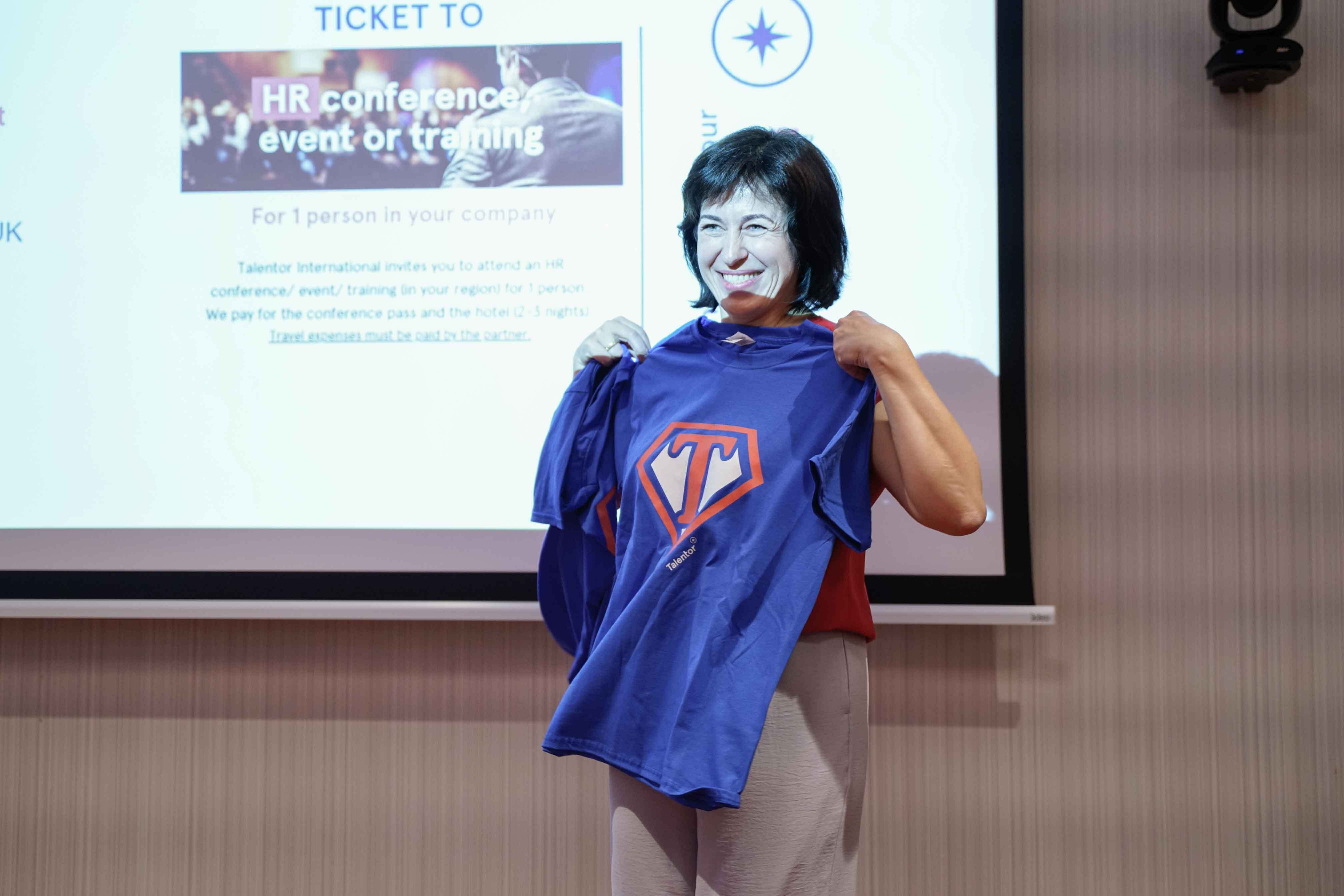 Talentor Summit 2024 Warsaw Lithuania Superhero Shirt