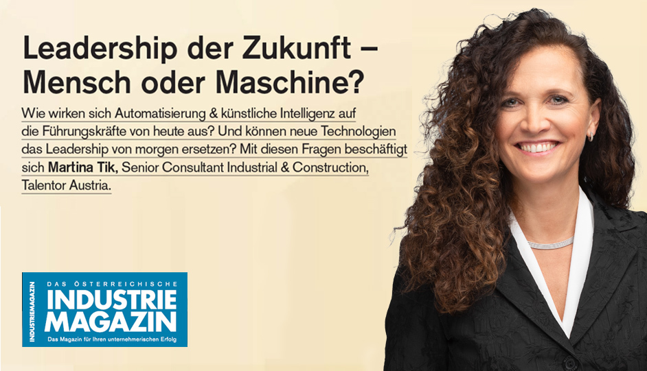 Talentor Austria Blog 2024 Industriemagazin Automatisierung und KI Martina Tik