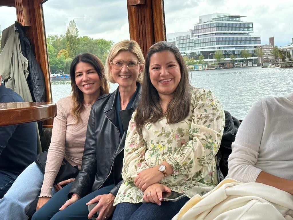 Talentor Summit Amsterdam 2023 Boat ride Bernadette Hana Manto